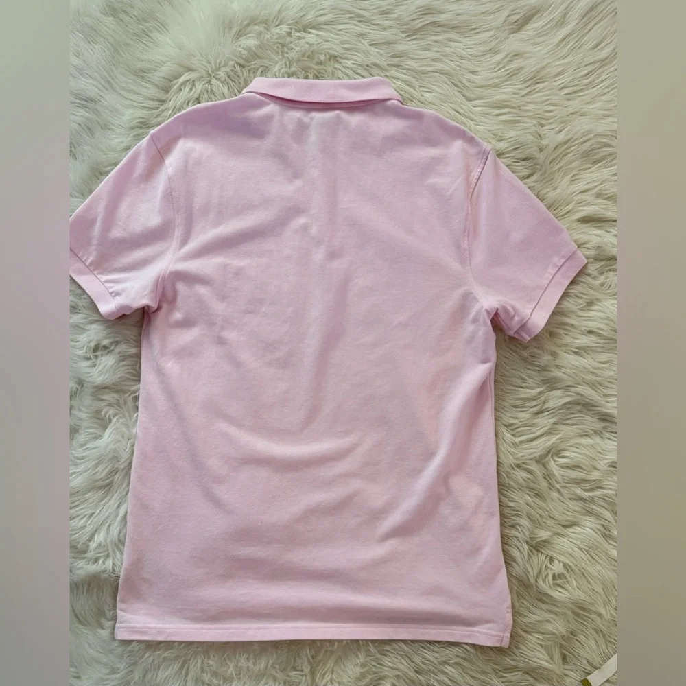 J. CREW Flex piqué polo shirt men’s size Large Pink